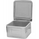 Saleiro 12cm Largura Por 16,5cm Altura de Cozinha ou Parede Fixo em Aço Inox